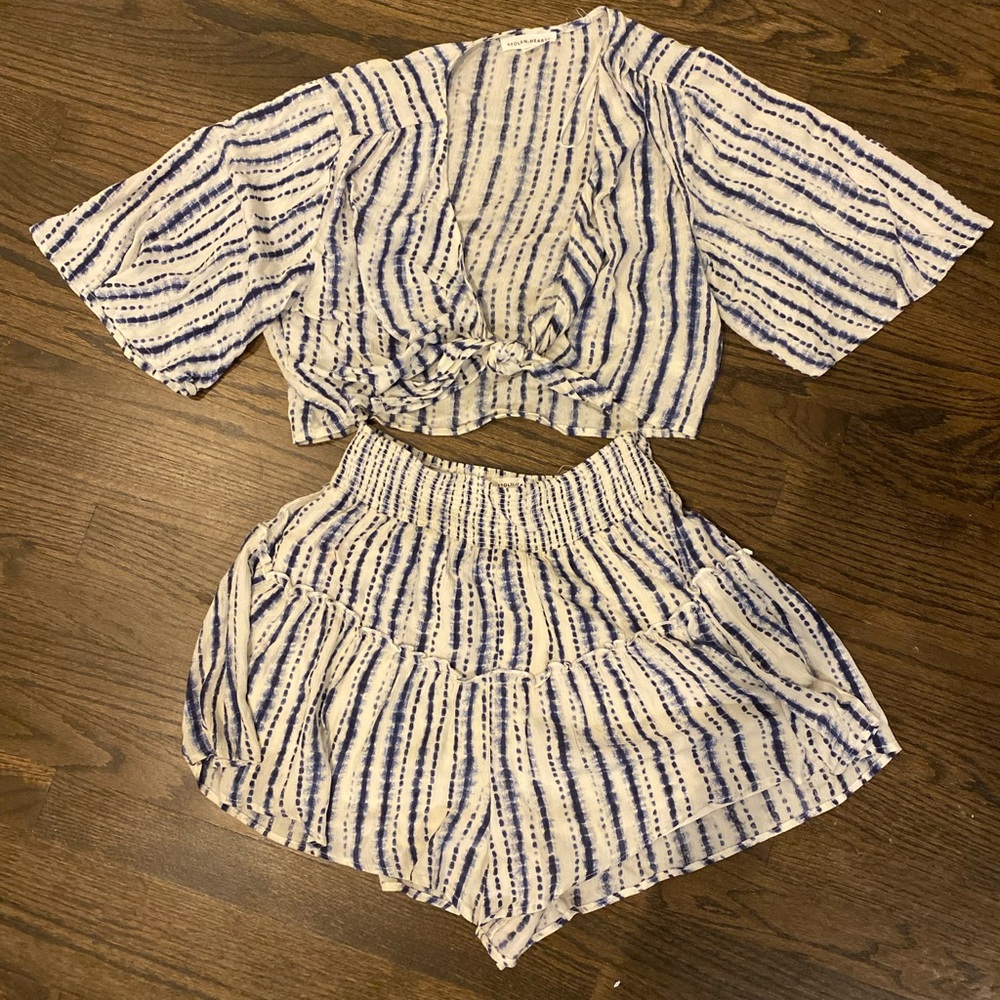 American Threads Two Piece Shirts Set